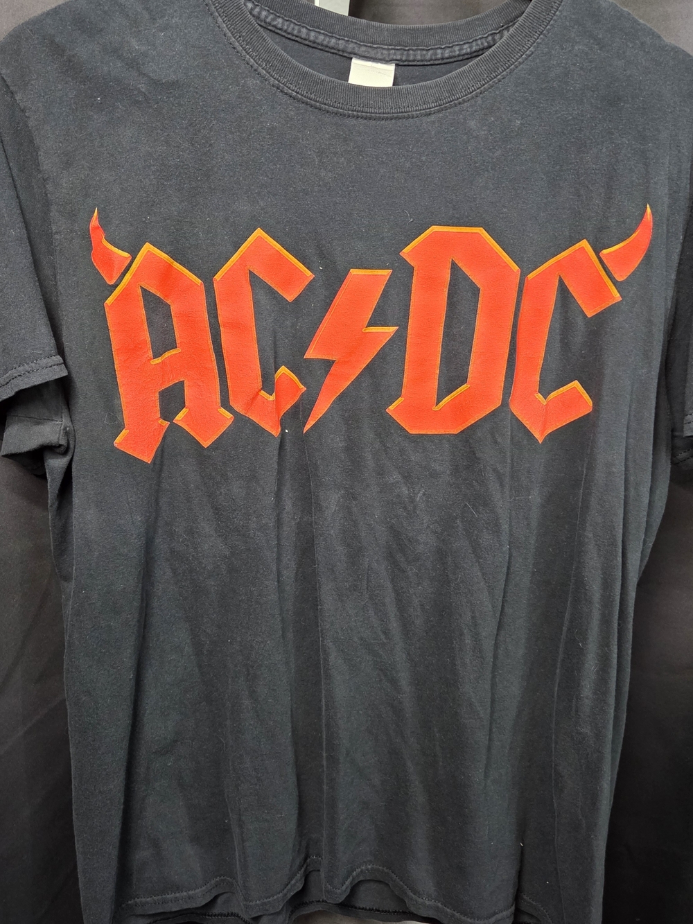 AC/DC Tee Shirt Large-2016-In Rock We Trust-World Tour-Unisex-Tuitex